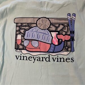 Vineyard Vines Graphic ski long sleeve Tee